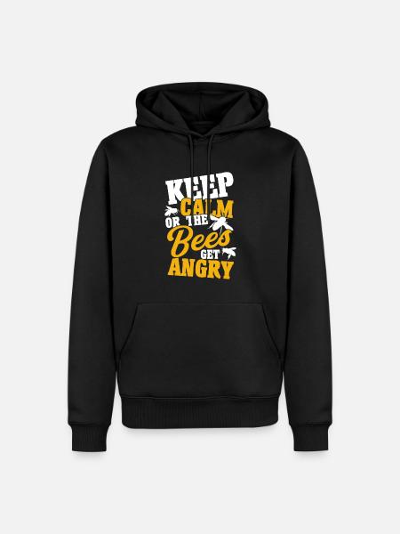 Beekeeping Beekeepers Bees Honey Beekeepers - Men’s Premium Organic Hoodie - black