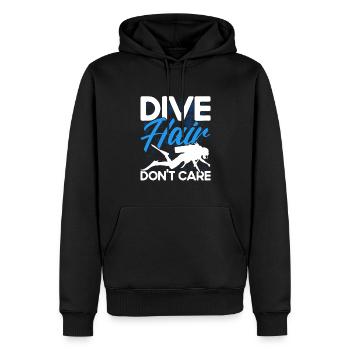Sporttauchen Geschenk Unterwasser Sporttaucher - Männer Premium Bio Hoodie - Schwarz - Vorne - Nico (187cm)
