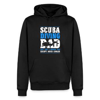 Sporttauchen Geschenk Unterwasser Sporttaucher - Männer Premium Bio Hoodie - Schwarz - Vorne - Nico (187cm)