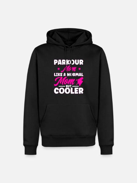 Parkour Gift Freerunning Parkour Runner - Men’s Premium Organic Hoodie - black