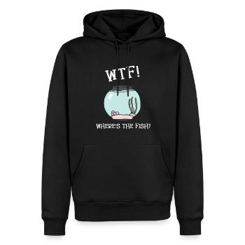 Aquarianer Aquarium - Männer Premium Bio Hoodie - Schwarz - Vorne - Nico (187cm)