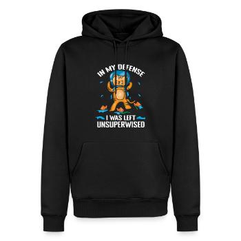 Aquarianer Aquarium - Männer Premium Bio Hoodie - Schwarz - Vorne - Nico (187cm)