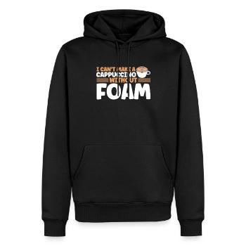 Barista Geschenkidee Coffee Lover Coffee Brewing - Männer Premium Bio Hoodie - Schwarz - Vorne - Nico (187cm)