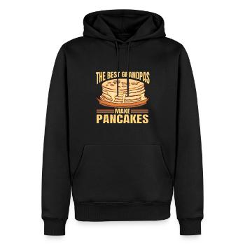 Pfannkuchen Food Lover Best Pancake Maker - Männer Premium Bio Hoodie - Schwarz - Vorne - Nico (187cm)