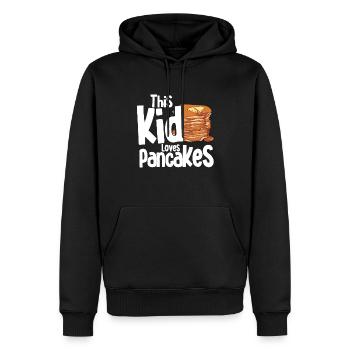 Pfannkuchen Food Lover Best Pancake Maker - Männer Premium Bio Hoodie - Schwarz - Vorne - Nico (187cm)