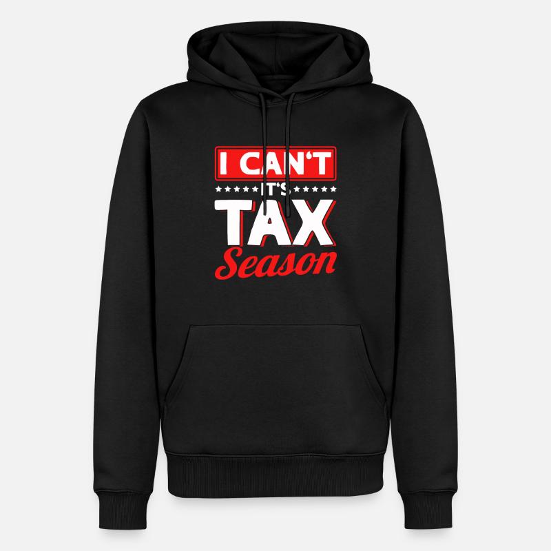 Comptable Donation Comptabilité Impôt CPA - Sweat à capuche Premium bio Homme - noir