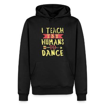 Tanzlehrer Tänzer Geschenk - Männer Premium Bio Hoodie - Schwarz - Vorne - Nico (187cm)
