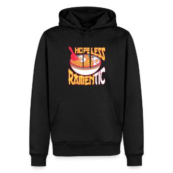 Ramen Noodle Soup Japanese Kawaii Gift Ramen - Men’s Premium Organic Hoodie - black - Front - Nico (187cm)