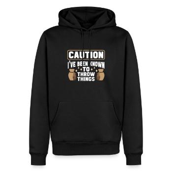 Ceramic Oven Cermaicist Ceramic Clay Oven Pot - Men’s Premium Organic Hoodie - black - Front - Nico (187cm)