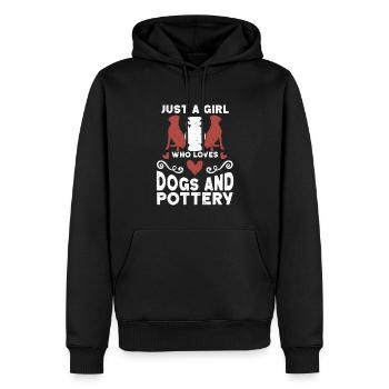 Ceramic Oven Cermaicist Ceramic Clay Oven Pot - Men’s Premium Organic Hoodie - black - Front - Nico (187cm)