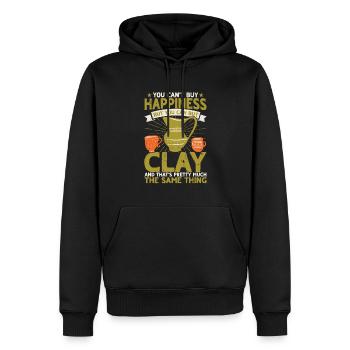 Ceramic Oven Cermaicist Ceramic Clay Oven Pot - Men’s Premium Organic Hoodie - black - Front - Nico (187cm)