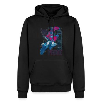 Transformers Artwork Of Optimus Prime - Men’s Premium Organic Hoodie - black - Front - Nico (187cm)