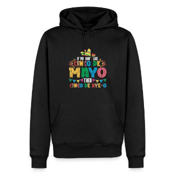 Cinco De Mayo Parti mexicain Cinco De Mayo - Sweat à capuche Premium bio Homme - noir - Devant - Nico (187cm)
