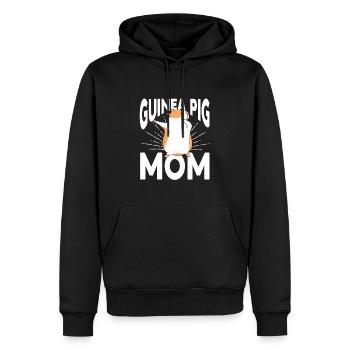 Meerschweinchen Geschenk Haustier Meerschweinchen - Männer Premium Bio Hoodie - Schwarz - Vorne - Nico (187cm)