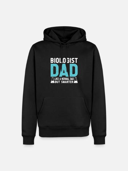 Biology Gift Biologist - Men’s Premium Organic Hoodie - black