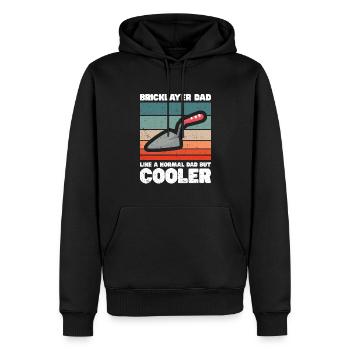 Mason Gift Profession Saying Mason - Men’s Premium Organic Hoodie - black - Front - Nico (187cm)