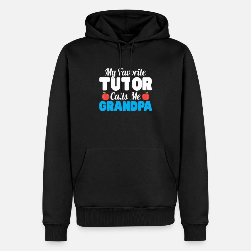 Tutor Geschenk Tutor - Männer Premium Bio Hoodie - Schwarz