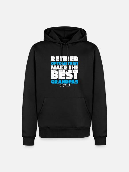 Optician Gift Optometry - Men’s Premium Organic Hoodie - black