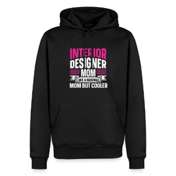 Interior Designer Gift Interior Decoration Designer - Men’s Premium Organic Hoodie - black - Front - Nico (187cm)