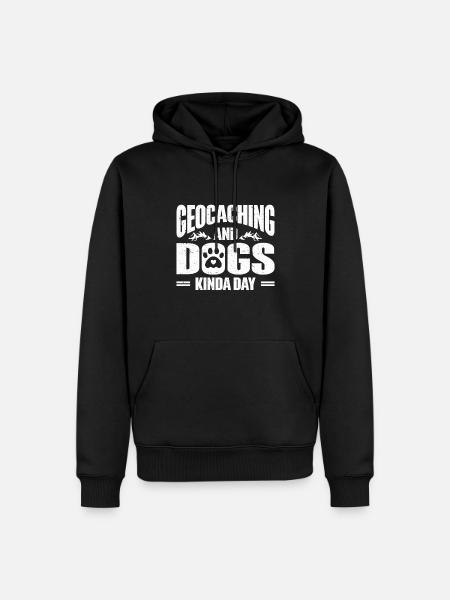 Geocaching Gift Geocacher Geocache - Men’s Premium Organic Hoodie - black