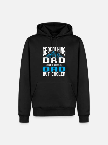 Geocaching Gift Geocacher Geocache - Men’s Premium Organic Hoodie - black