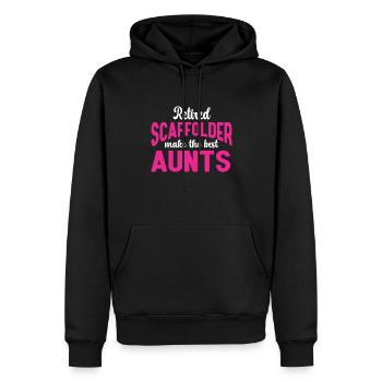 Échafaudage Cadeau Artisan Travail Échafaudage - Sweat à capuche Premium bio Homme - noir - Devant - Nico (187cm)