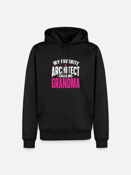 Architect's Gift, Architecture Lover - Men’s Premium Organic Hoodie - black