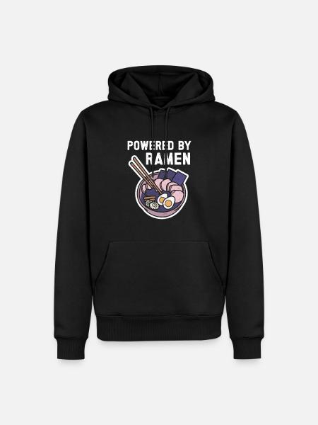 Ramen Geschenk Japanische Nudelsuppe Ramen - Männer Premium Bio Hoodie - Schwarz