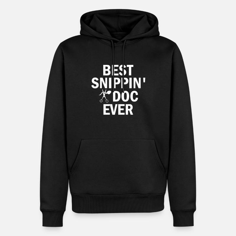 Urologue de vasectomie - Sweat à capuche Premium bio Homme - noir
