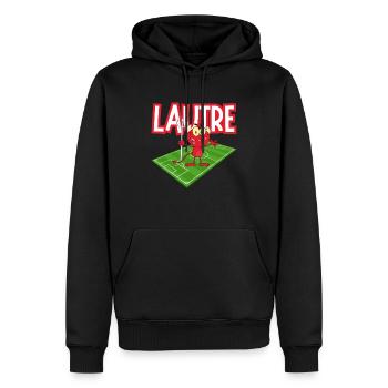 Lautern Kaiserslautern Lautre Pfalz - Männer Premium Bio Hoodie - Schwarz - Vorne - Nico (187cm)