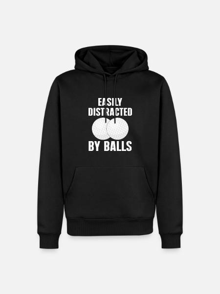 Golf Gift for Golfer - Men’s Premium Organic Hoodie - black