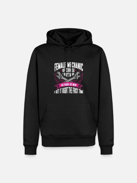 Mechanic Gift Mechanic - Men’s Premium Organic Hoodie - black