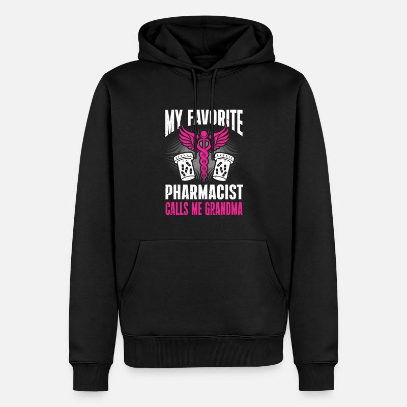 Apotheker Geschenk Apotheke - Männer Premium Bio Hoodie - Schwarz