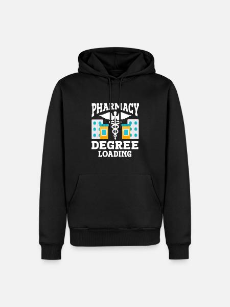 Apothecary Gift Pharmacy - Men’s Premium Organic Hoodie - black