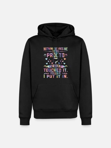 Endoscopy Proctologist Endo - Men’s Premium Organic Hoodie - black
