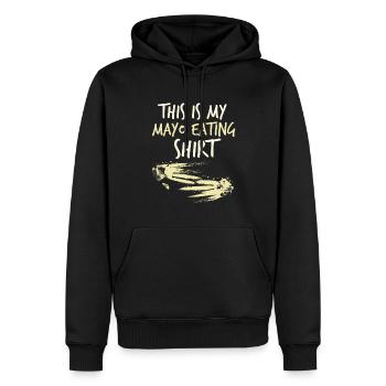 Mayonnaise Mayo Lover - Sweat à capuche Premium bio Homme - noir - Devant - Nico (187cm)