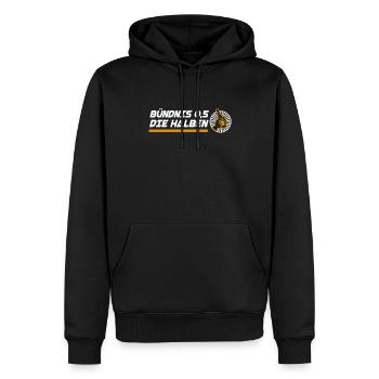 Biertrinker Bier - Männer Premium Bio Hoodie - Schwarz - Vorne - Nico (187cm)
