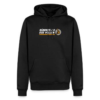 Biertrinker Bier - Männer Premium Bio Hoodie - Schwarz - Vorne - Nico (187cm)