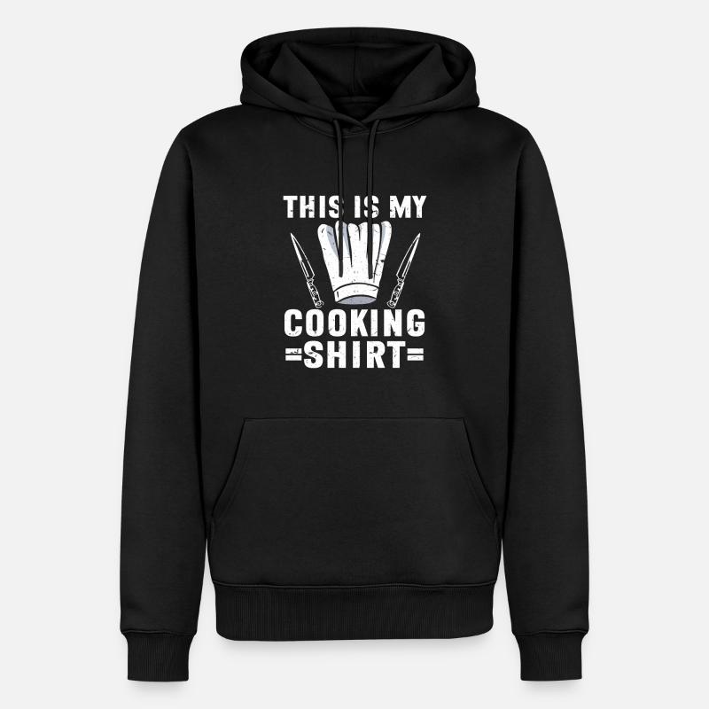 Chef Chef de cuisine - Sweat à capuche Premium bio Homme - noir