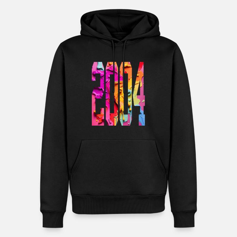 BUNT 22E ANNIVERSAIRE 2004 - Sweat à capuche Premium bio Homme - noir