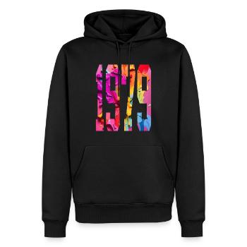 BUNT 47TH BIRTHDAY 1979 - Men’s Premium Organic Hoodie - black - Front - Nico (187cm)