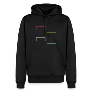 Go Kart Racing Karting - Männer Premium Bio Hoodie - Schwarz - Vorne - Nico (187cm)