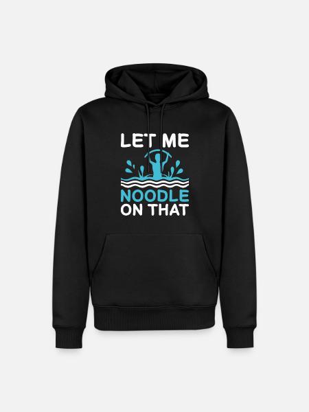 Water Aerobics Instructor - Männer Premium Bio Hoodie - Schwarz