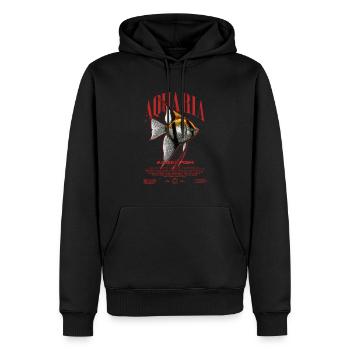 Altum Kaiserfisch Cichlid Fish Keeper Streetwear - Männer Premium Bio Hoodie - Schwarz - Vorne - Nico (187cm)