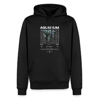 Altum Kaiserfisch Cichlid Fish Keeper Streetwear - Männer Premium Bio Hoodie - Schwarz - Vorne - Nico (187cm)
