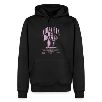 Altum Kaiserfisch Cichlid Fish Keeper Streetwear - Männer Premium Bio Hoodie - Schwarz - Vorne - Nico (187cm)