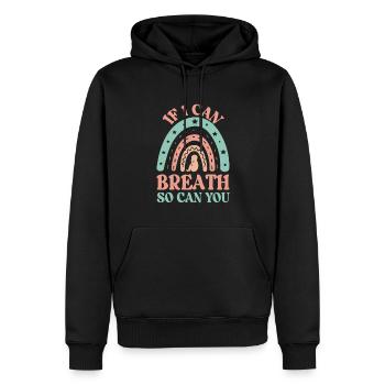 Doula Birth Worker Midwife - Männer Premium Bio Hoodie - Schwarz - Vorne - Nico (187cm)