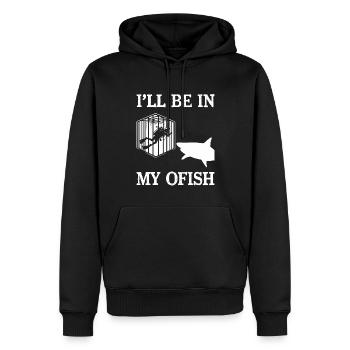 Marine biologist - Männer Premium Bio Hoodie - Schwarz - Vorne - Nico (187cm)