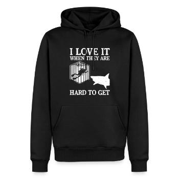 Marine biologist - Männer Premium Bio Hoodie - Schwarz - Vorne - Nico (187cm)