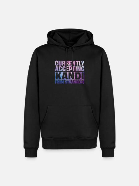 Kandi EDM Rave - Männer Premium Bio Hoodie - Schwarz